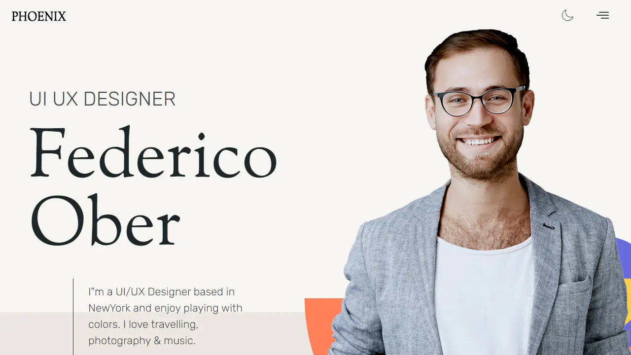 Phoenix Phoenix: Elementor Template Kit for Creative Personal Portfolios - Image 1