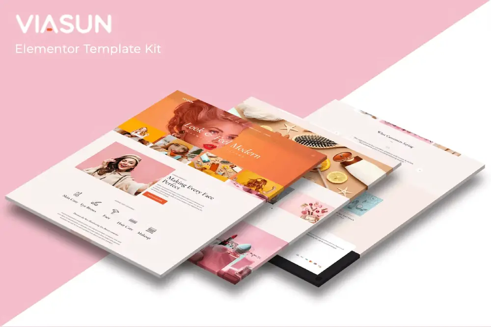 ViasunELkit Viasun: Elementor Pro Template Kit for Single Product Businesses - Image 1