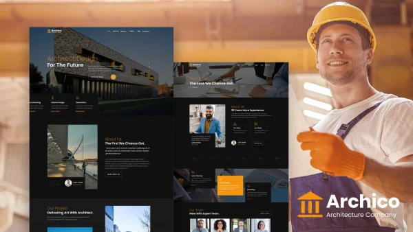 ArchiCo: Elementor Template Kit for Architecture & Interior Design