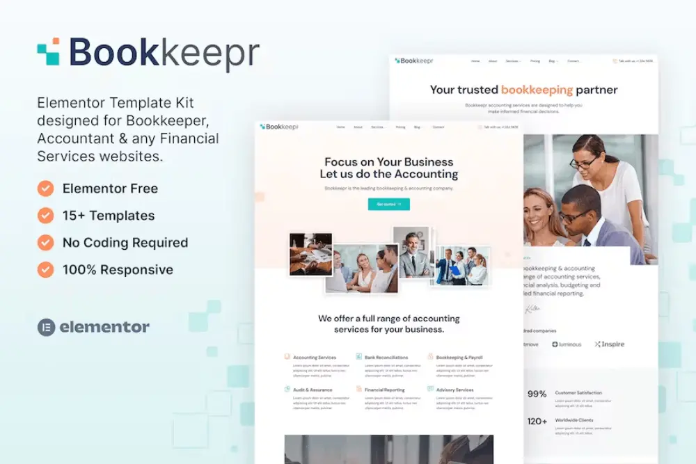 bookkeepercover BookKeepr – Template Kit for Bookkeeping & Accounting Services - Image 1