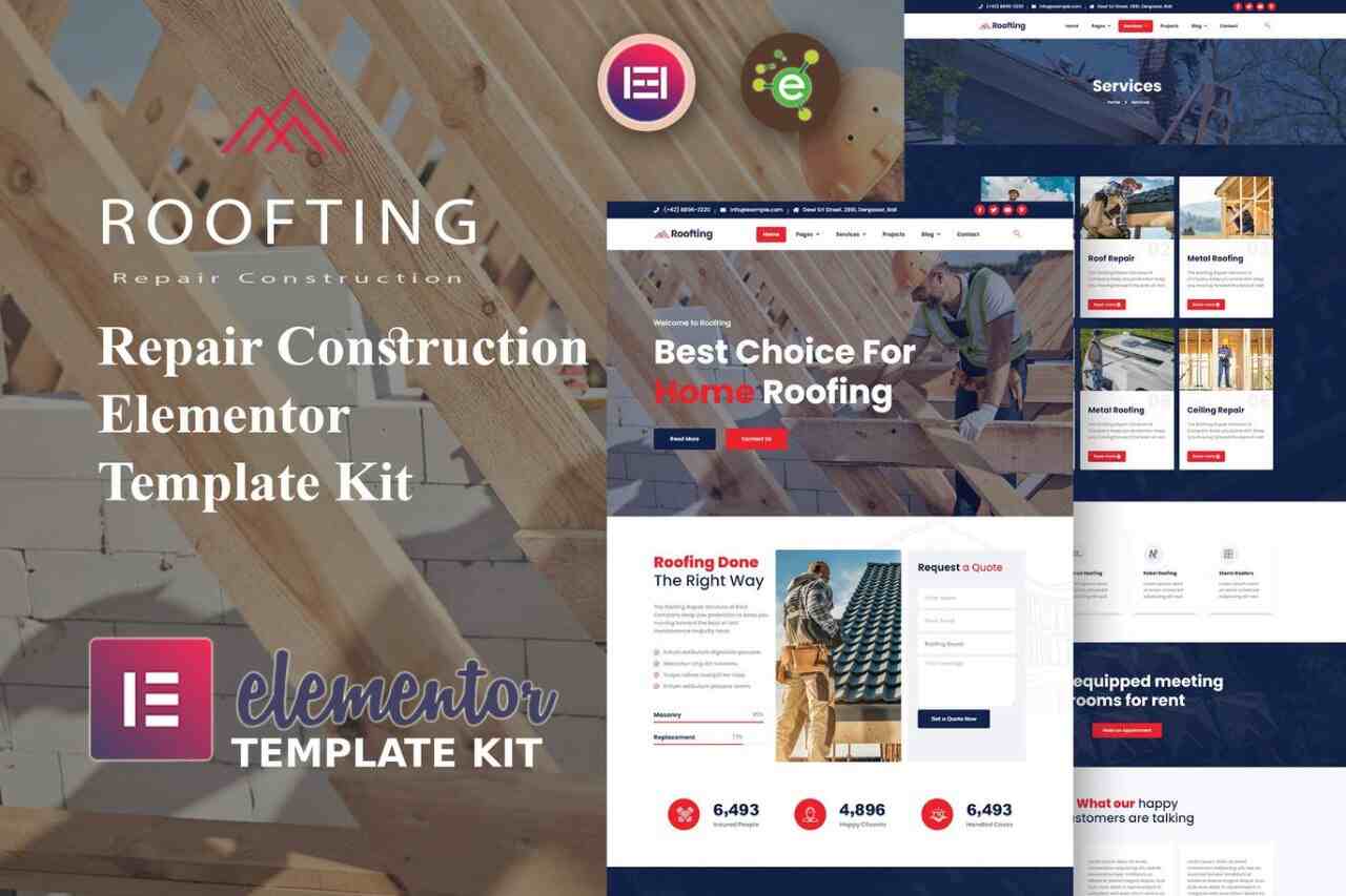 elementor-kit-sep-12 RoofBuild: Elementor Template Kit for Roof Building Elements & Services - Image 1