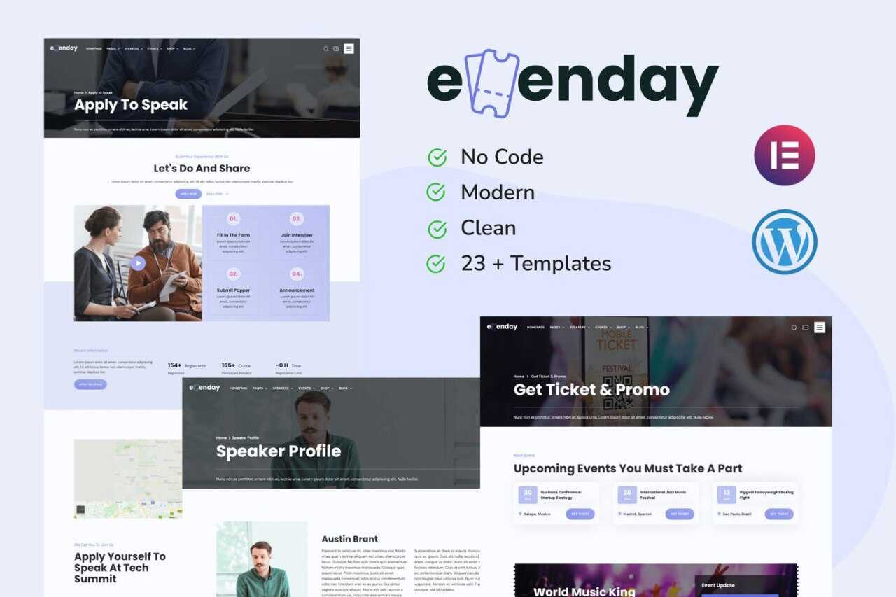 elementor-kit-sep-5 Evenday: Elementor Template Kit for Event & Exhibition Management - Image 1