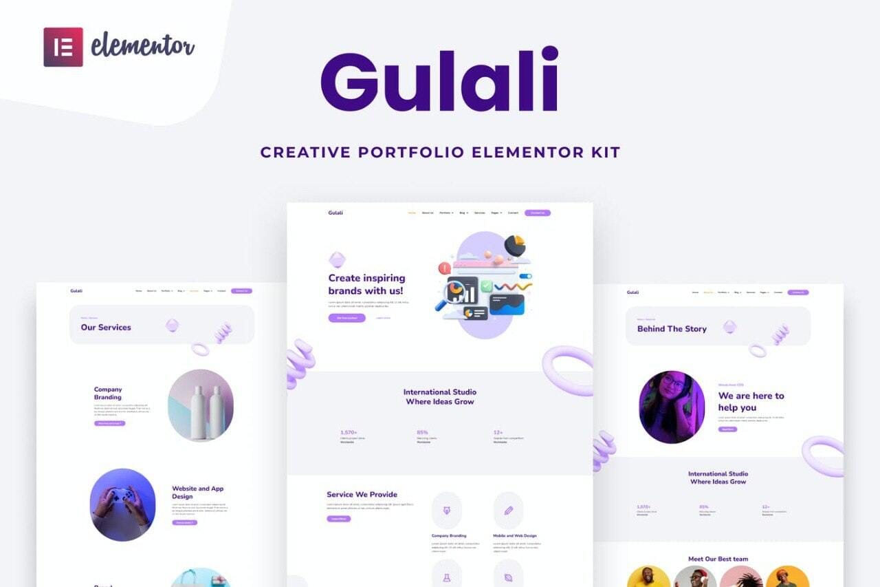elementor-kit-sep-6 Gulali: Creative Portfolio Elementor Template Kit for Designers & Artists - Image 1
