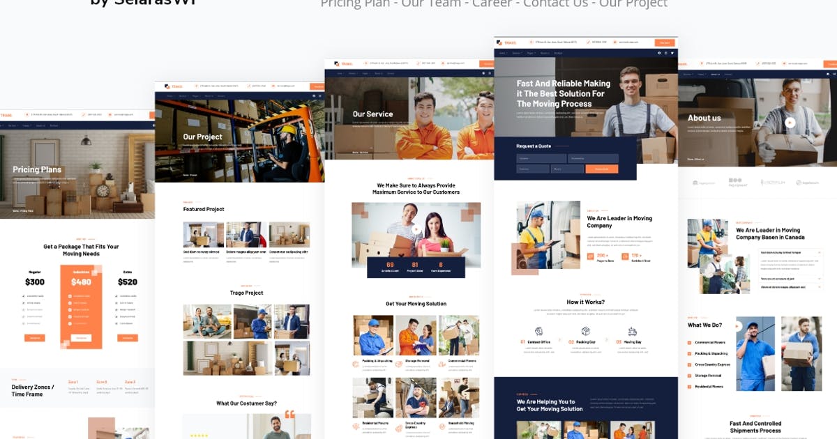 elementor-kits-14 Trago | Moving Company Elementor Template Kit - Image 1