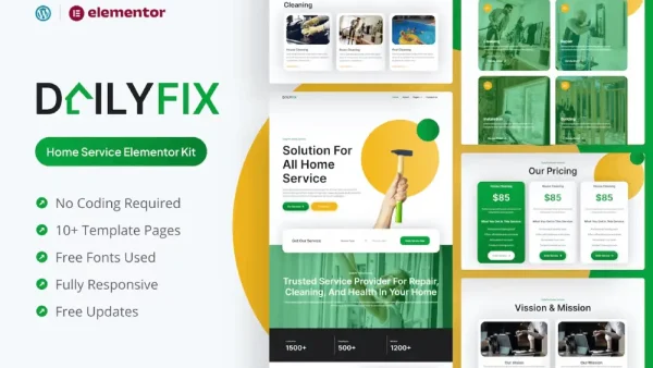 Gardenie: Elementor Template Kit for Landscape & Gardening Services