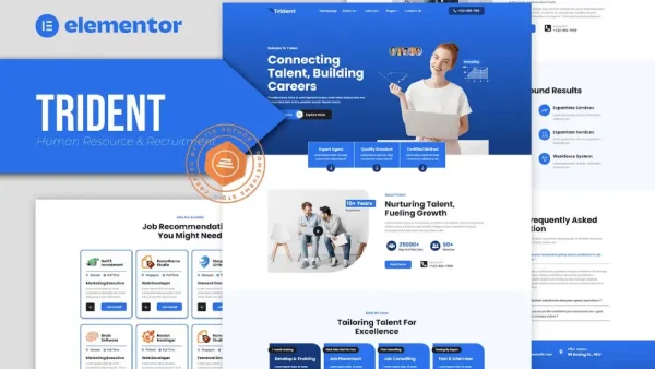 TrashCure: Elementor Template Kit for Waste Management & Recycling Services