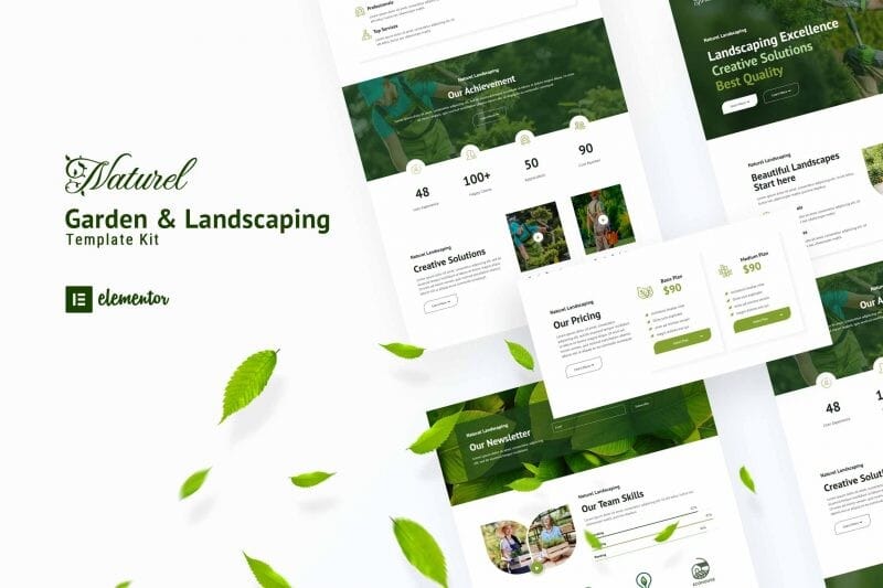elementor-kits1-21 Naturel: Elementor Template Kit for Garden & Landscaping Services - Image 1