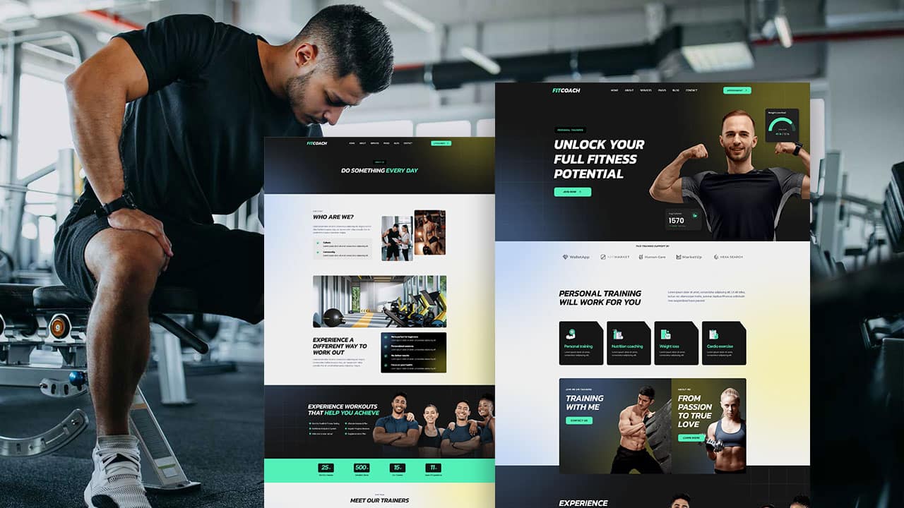 fitcoach Coach | Business Coach Elementor Template Kit - Image 1