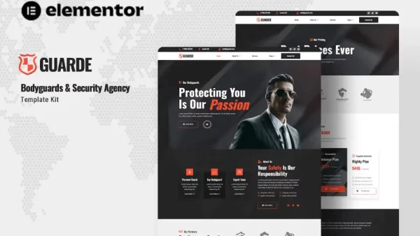 Counte: Elementor Template Kit for Manufacturing & Industrial Businesses