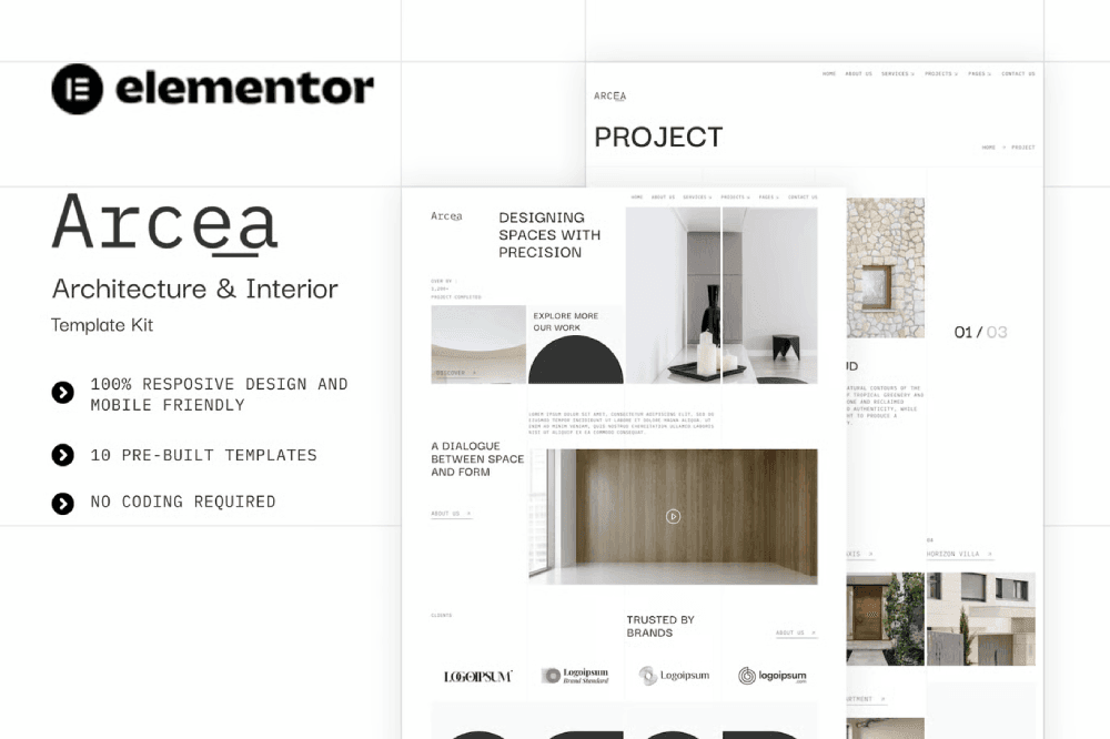 Arcea-cover-1.png Arcea – Architecture & Interior Elementor Template Kit