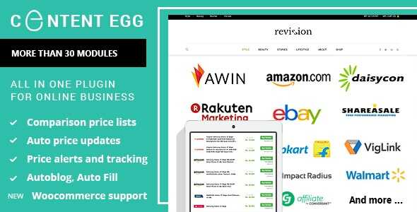 Content Egg Pro All-in-One WordPress Plugin for Affiliate, Price Comparison, and Deal Sites GPL v18.7.0