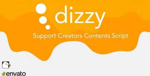 Dizzy Support for Creators and Content Monetization | GPL PHP Script