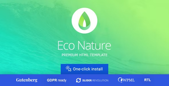Eco-Nature-Theme-GPL.jpeg Eco Nature Theme Environment And Ecology WordPress Theme | Lifetime License | One Time Payment