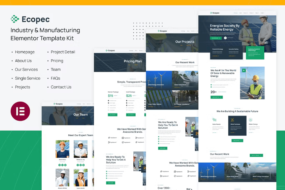 EcopecCoverImage.png Ecopec – Solar & Renewable Energy Elementor Template Kit