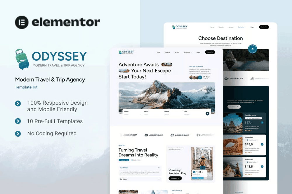 OdysseyCover-1.png Odyssey – Modern Travel & Trip Agency Elementor Template Kit
