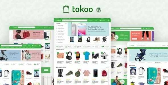 Tokoo Electronics Store WooCommerce Theme for Affiliates, Dropship, and Multi-Vendor Websites GPL v1.2.0