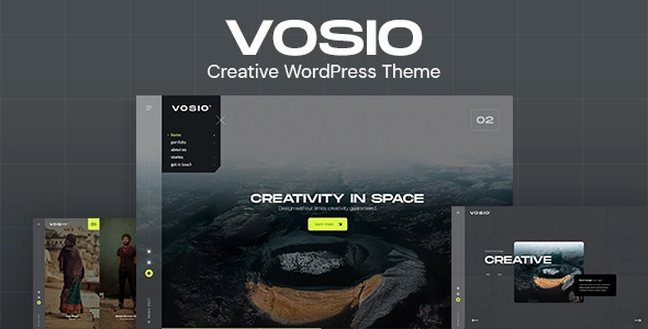 Vosio-Theme-With-Key.webp Vosio Creative WordPress Portfolio Theme | With License Key | Lifetime License | One Time Payment