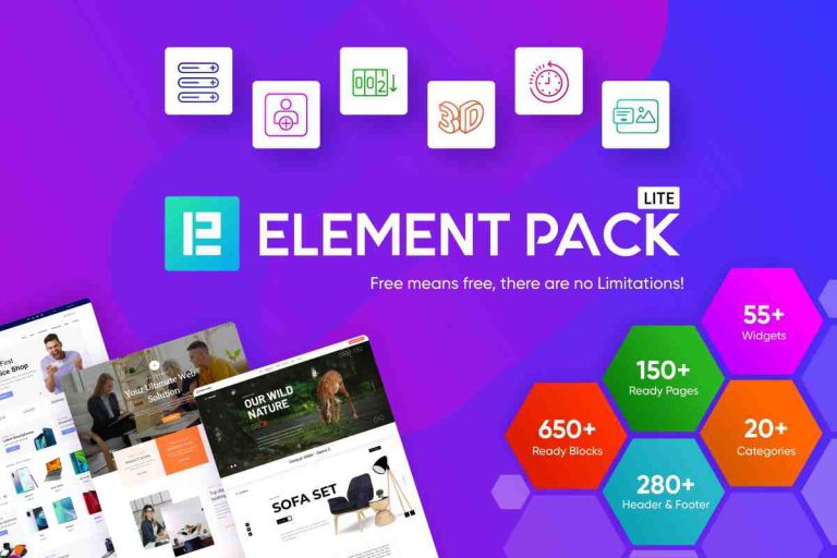 BDThemes Element Pack Pro – Leading Elementor Addons for WordPress | Lifetime License
