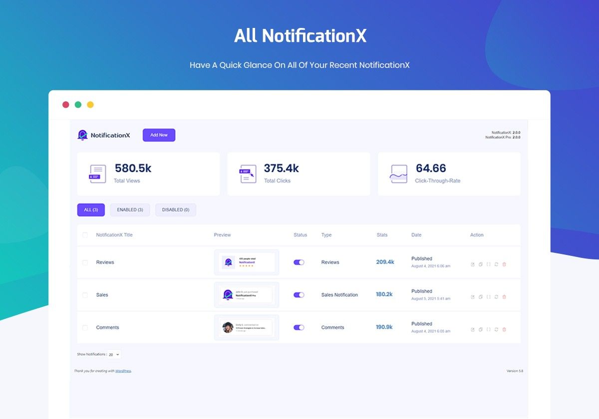 NotificationX Pro – WordPress Marketing Plugin NotificationX Pro – WordPress Marketing Plugin