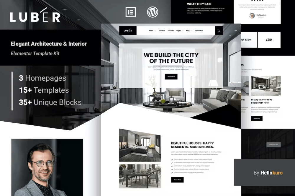 Cover-Luber.png Luber – Elegant Architecture and Interior Elementor Template Kit