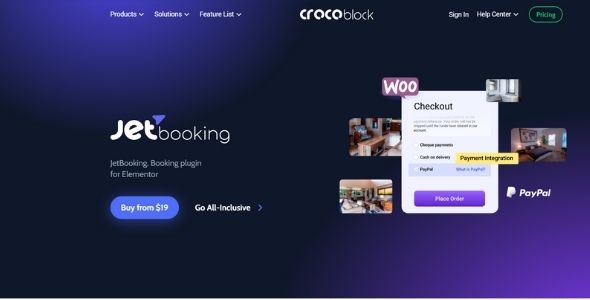JetBooking for Elementor