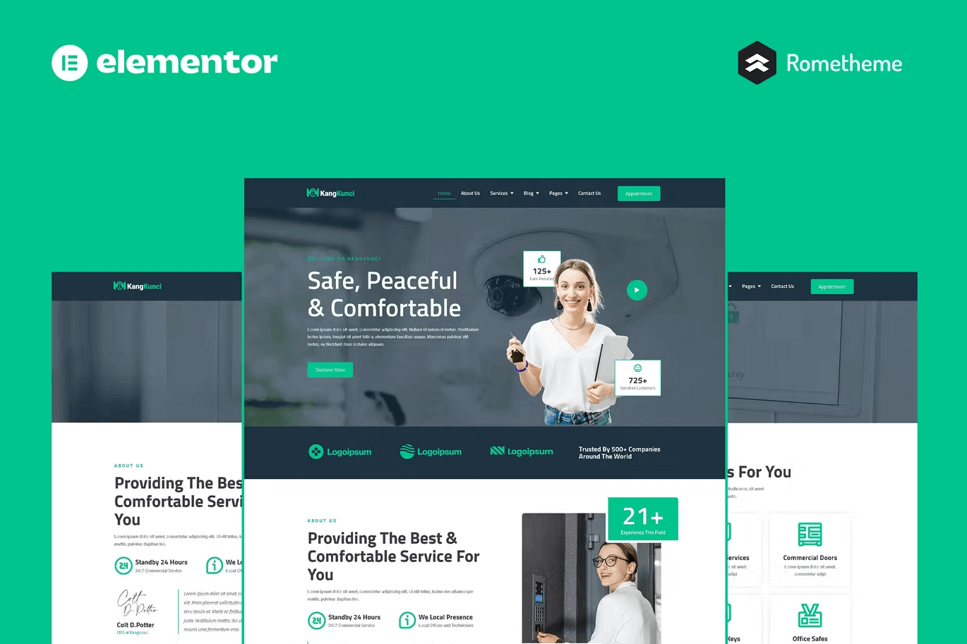 KangkunciCoverImage.png Kangkunci – Locksmith and Security System Elementor Template Kit