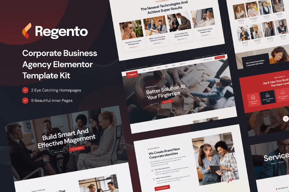 Regento-Cover.png Regento – Business and Agency Elementor Template Kit