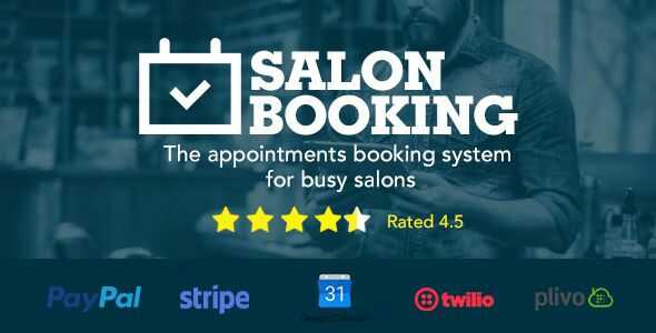 Salon Booking Plugin for WordPress