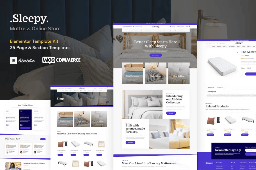 coversleepy.png Sleepy – Mattress and Bedding Online Store Elementor Pro Template Kit