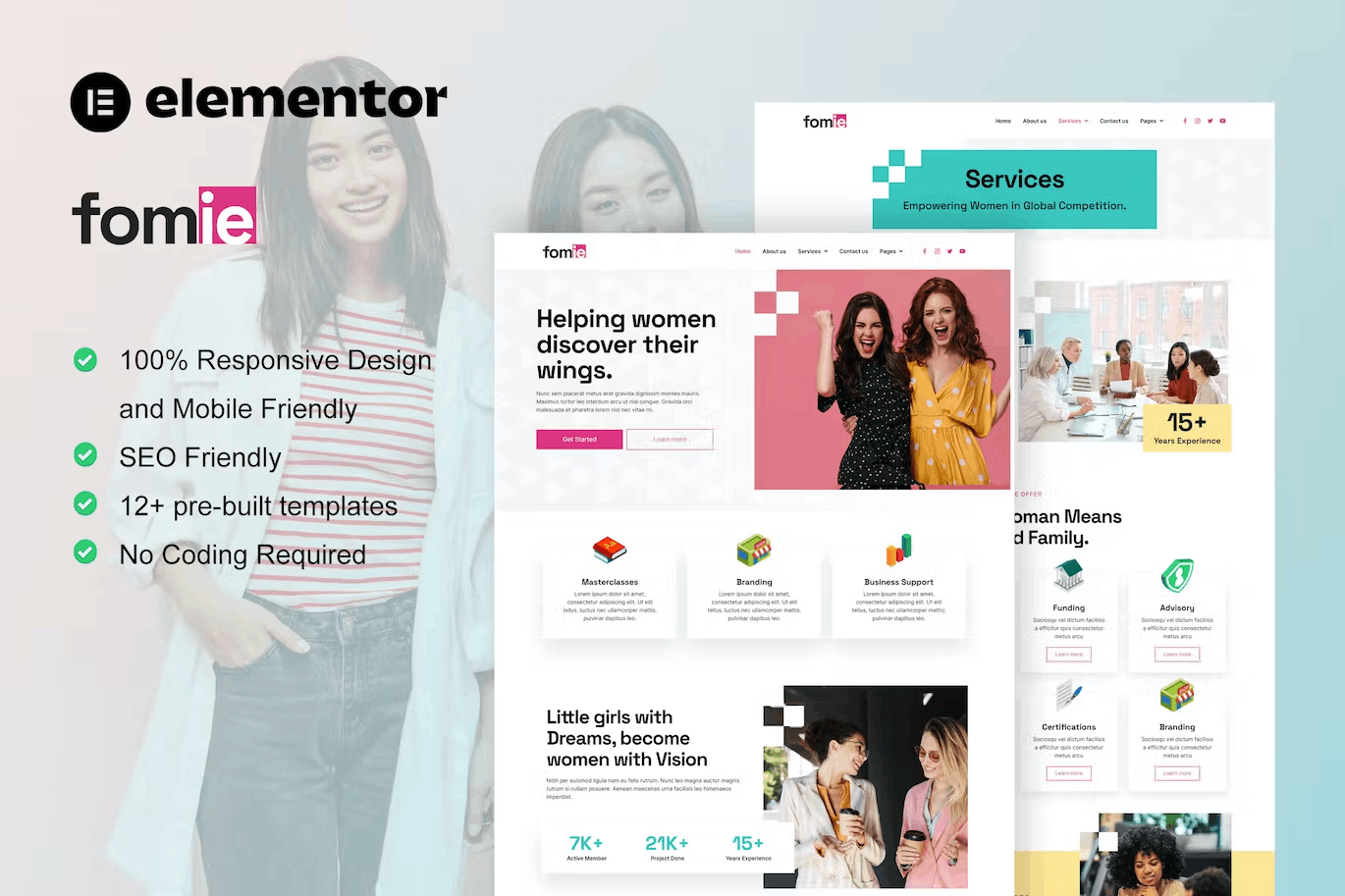fomiecover.png Fomie and Business Woman Elementor Template Kit