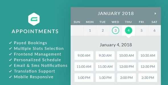gAppointments Appointment Booking Addon for Gravity Forms