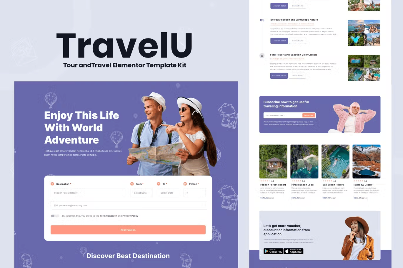 travelU_kit_cover-1.png TravelU and Tour and Travel Elementor Template Kit