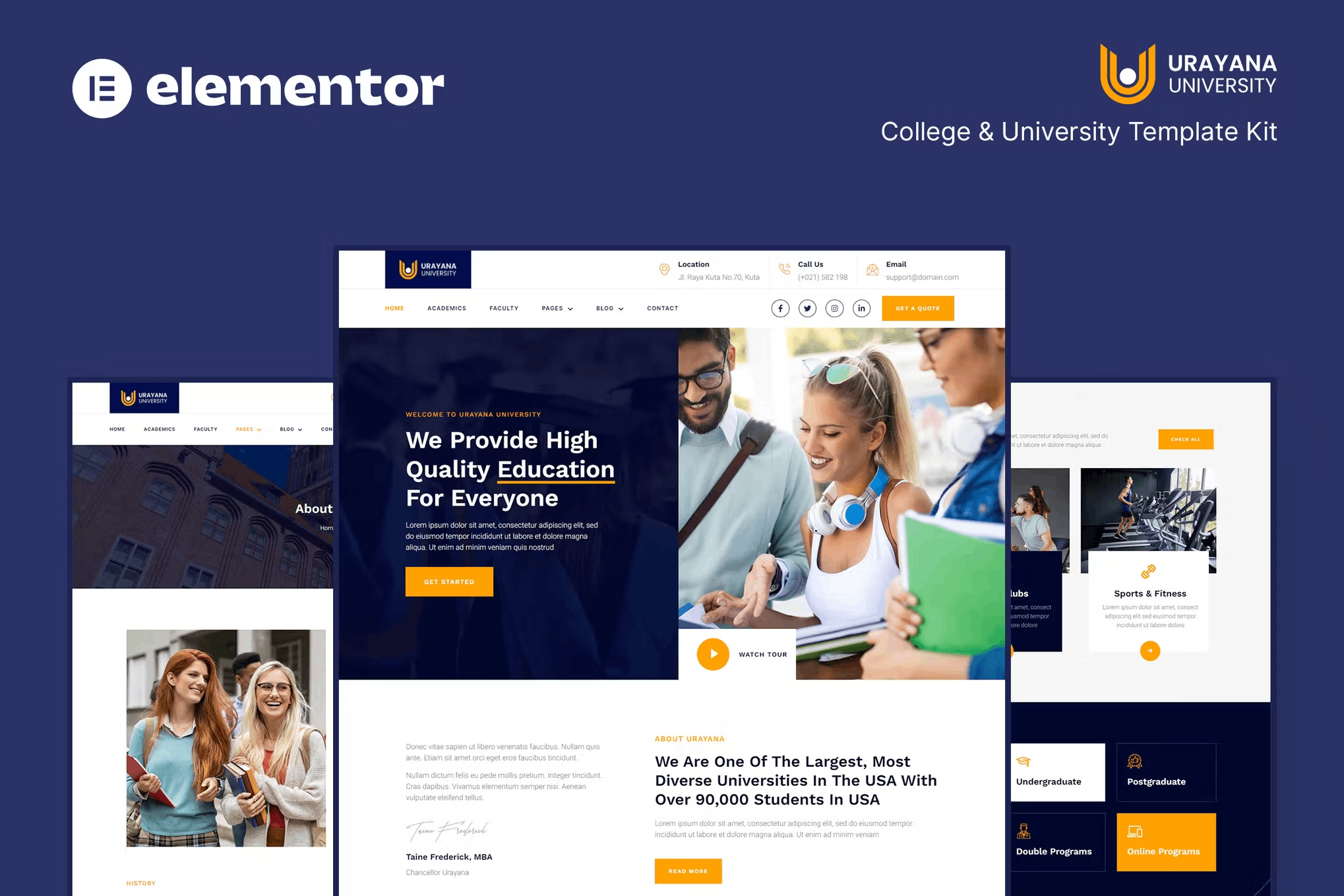 urayana-cover.png Urayana – University and College Elementor Template Kit
