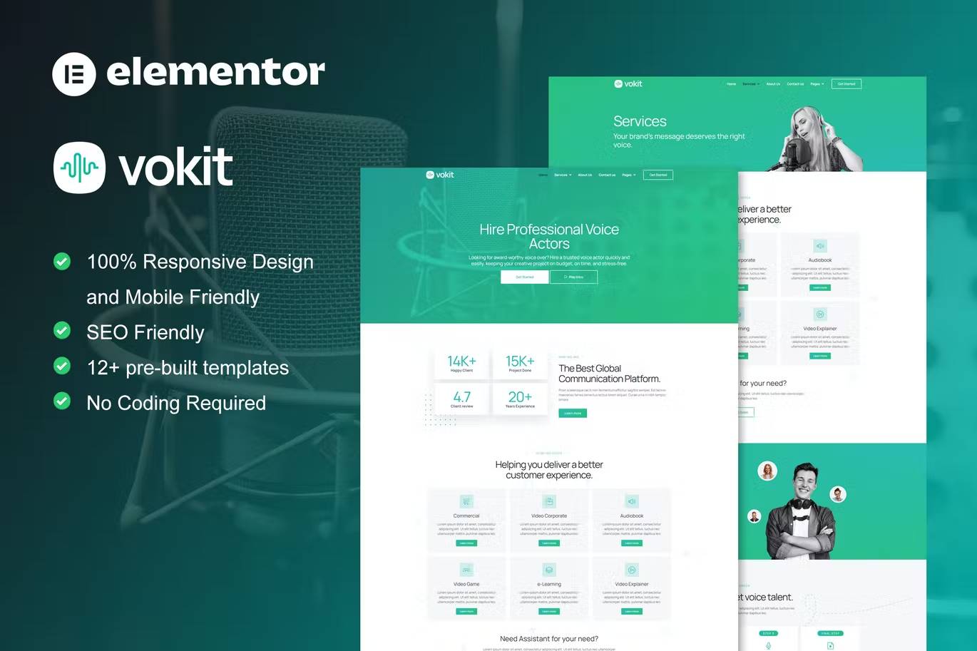 vokit-cover.jpg VoKit and Voice Over Services Elementor Template Kit